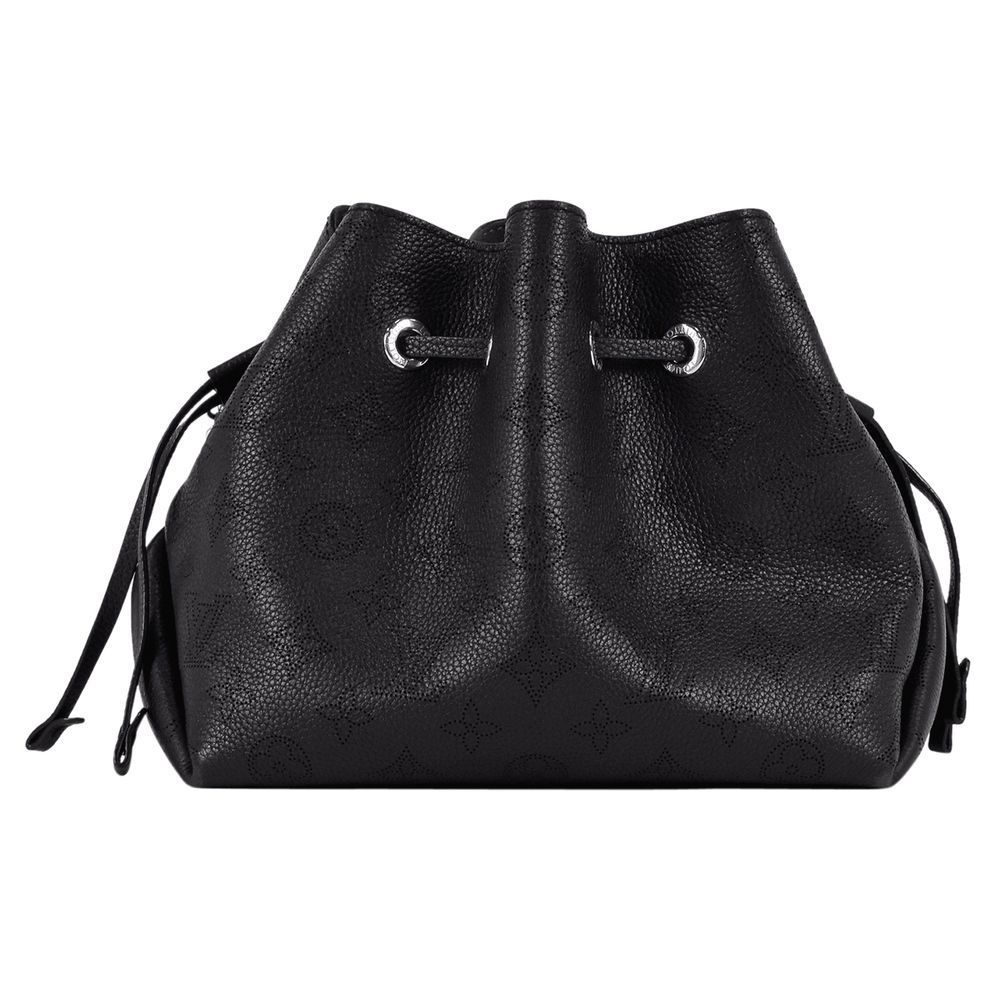 Louis Vuitton Shoulder Bag Punching Monogram Mahina Noir Black - Picture 4 of 14